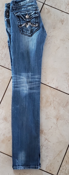 Miss me blue Jeans, 26 inch Low-rise - Picture 2 of 4